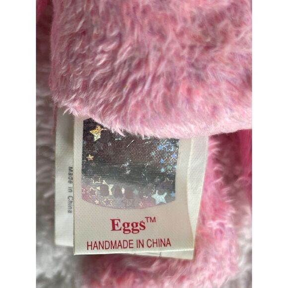 Ty The Beanie Babies Collection “EGGS” the Pink Easter Bear 2001 RETIRED - Picture 3 of 4
